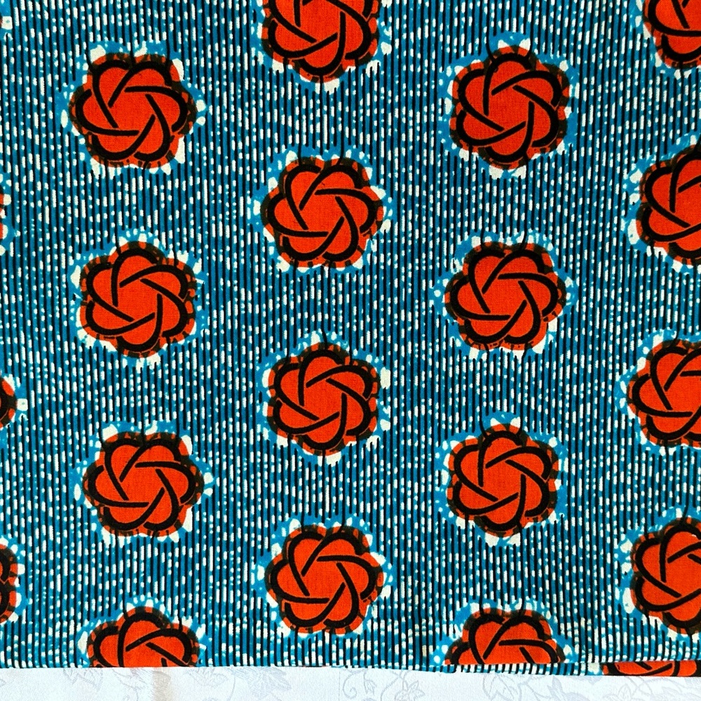 6yards African Fabric 100% Cotton (New)